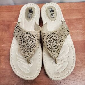 CLIFFS by White Mountain CIENNA Sandal Size 10